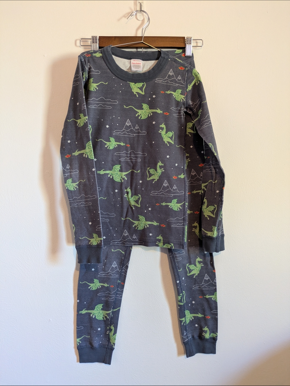 Hanna Andersson Dragon Pajama Set Boys